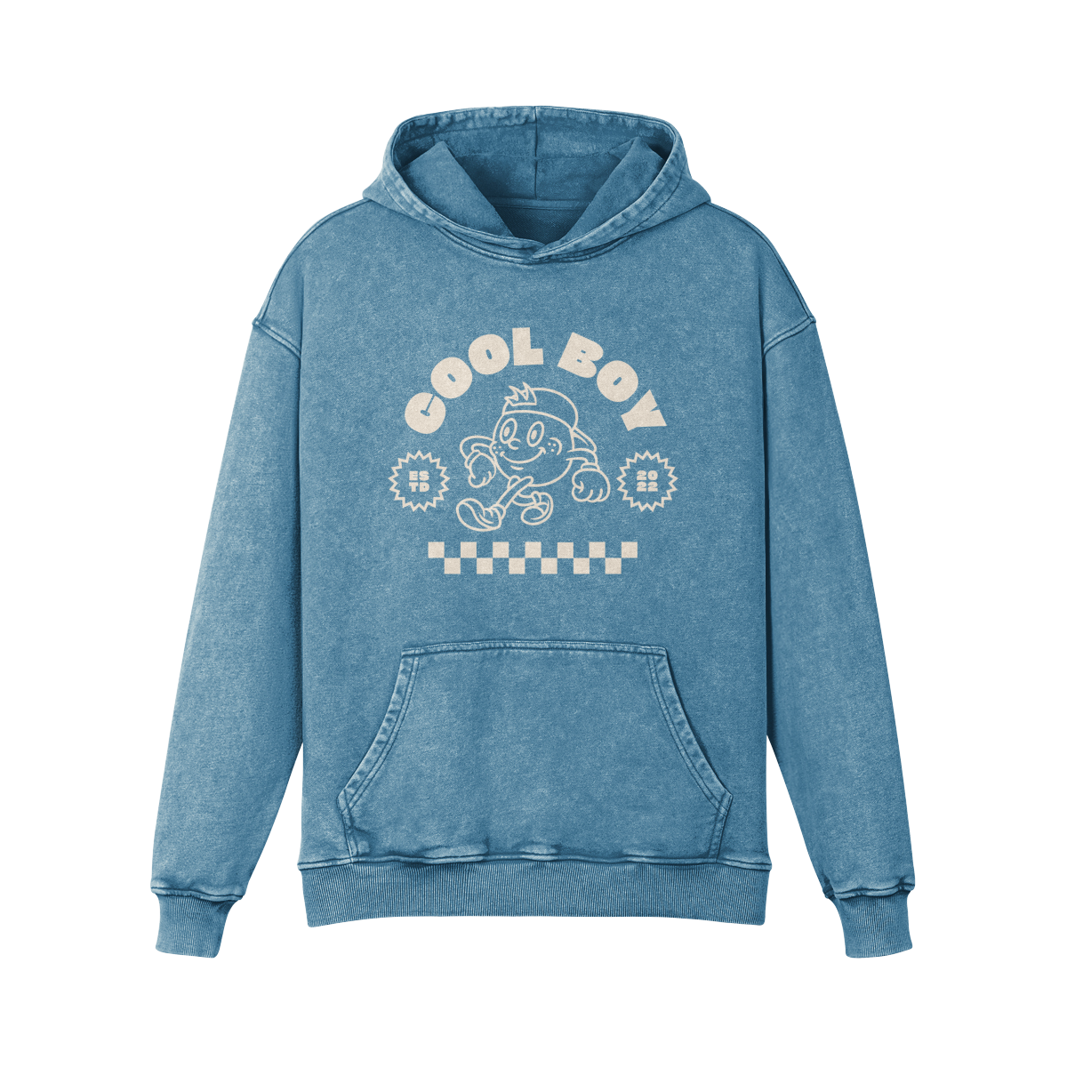Oversized Hoodie with Cool Boy logo