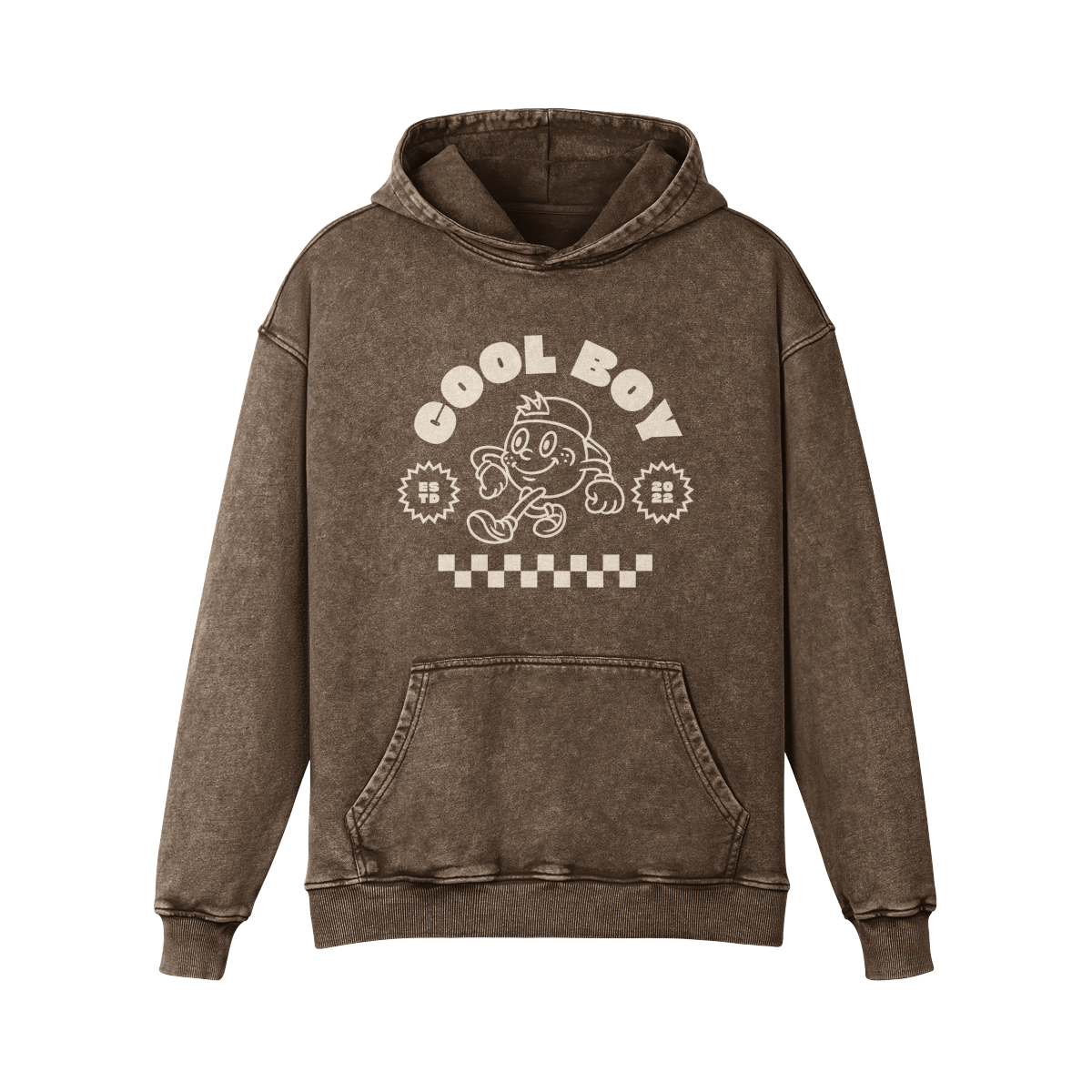 Oversized Hoodie with Cool Boy logo